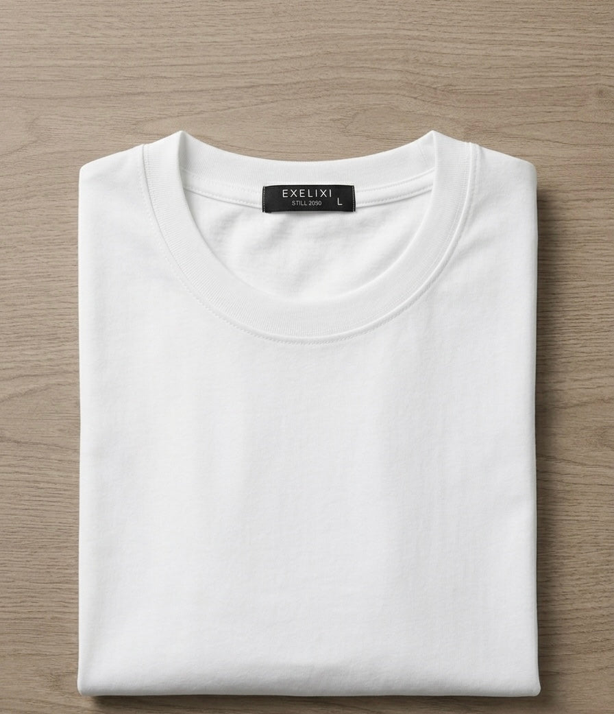 エクセリキシ 100%コットンTシャツ